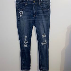 American Eagle Super Stretch jegging high rise Jeans